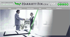 Desktop Screenshot of harriettfoxcpa.com